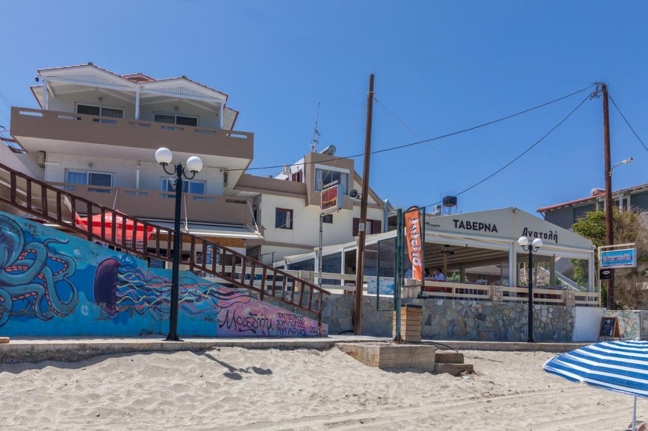Anatoli Lygaria Apartments On The Beach Ligaria (Crete) Exterior foto